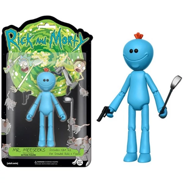 Rick and Morty - Mr. Meeseeks / Mr.Csicska - Funko - mozgatható akciófigura 15 cm