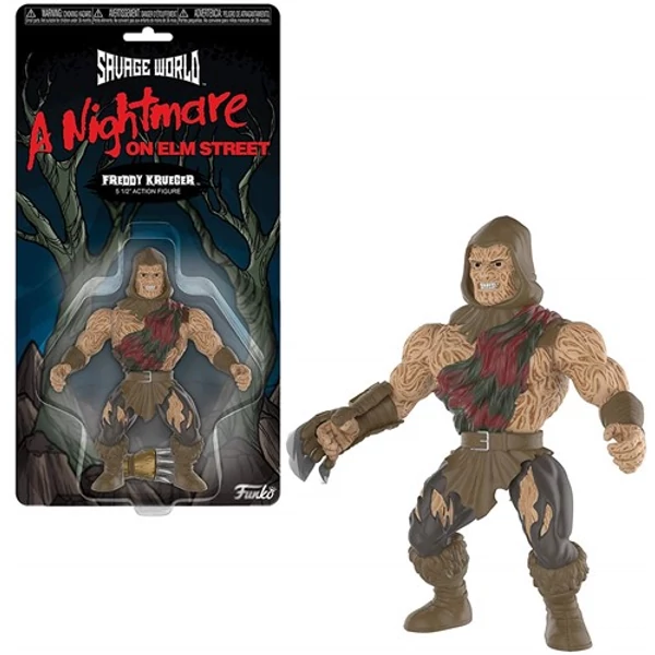 Nightmare on Elm Street - Freddy Krueger Savage World figura 8 cm