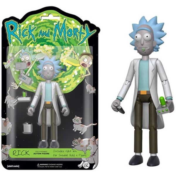 Rick and Morty - Rick - Funko - mozgatható akciófigura 15 cm