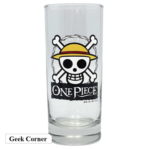 One Piece Skull Luffy üvegpohár 290 ml