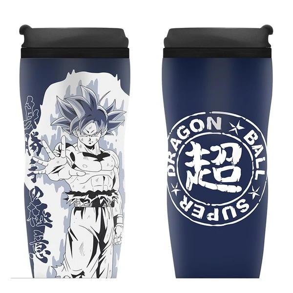 DRAGON BALL Super Goku ultra instinct hővédő utazó bögre 355 ml