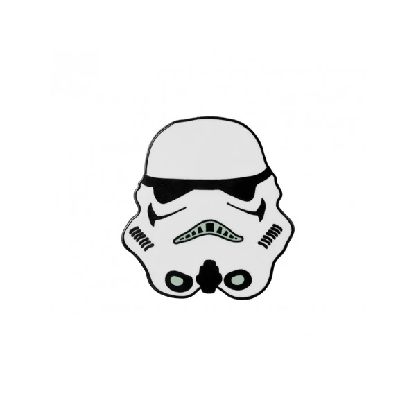 Star Wars Stormtrooper- Csillagok Háborúja Rohamosztagos fém kitűző