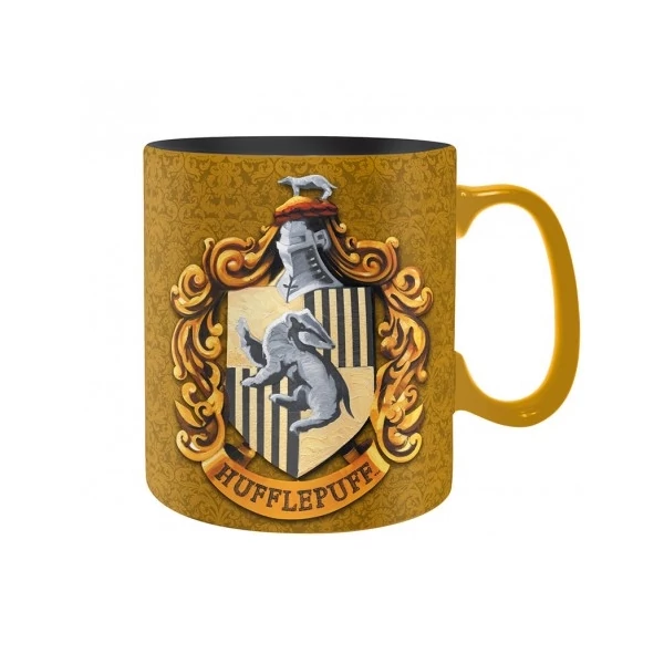 HARRY POTTER Hufflepuff Hugrabug bögre 460 ml