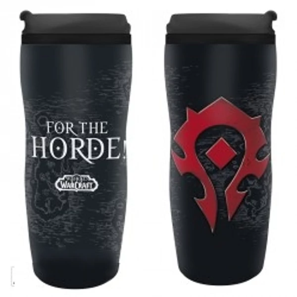 WOW World of Warcraft Horda hővédő utazó bögre 355 ml