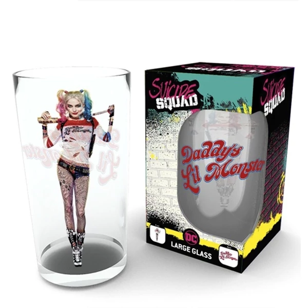 Suicide Squad Öngyilkos Osztag Harley Quinn pohár 500 ml