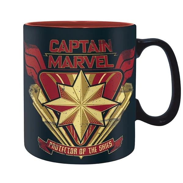 MARVEL Comics Captain Marvel - Marvel Kapitány bögre 460 ml