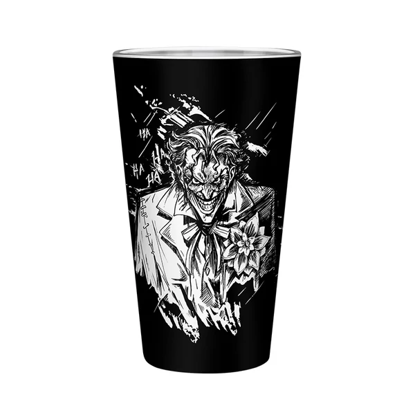 DC Comics Batman&Joker prémium üvegpohár 400 ml