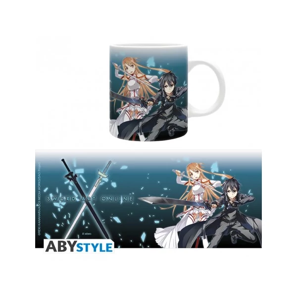 Sword Art Online Asuna és Kirito bögre