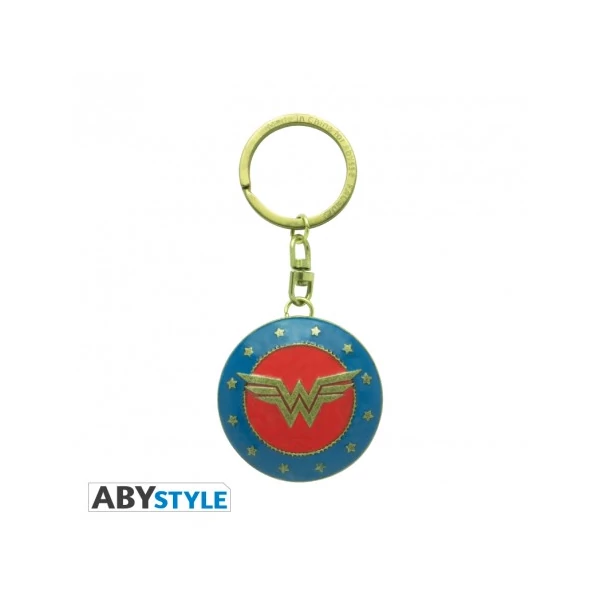 WONDER WOMAN shield 3D kulcstartó