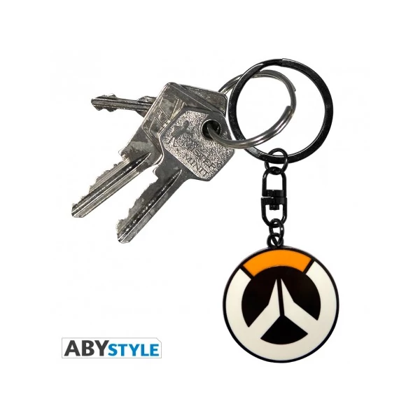 OVERWATCH logo fém kulcstartó