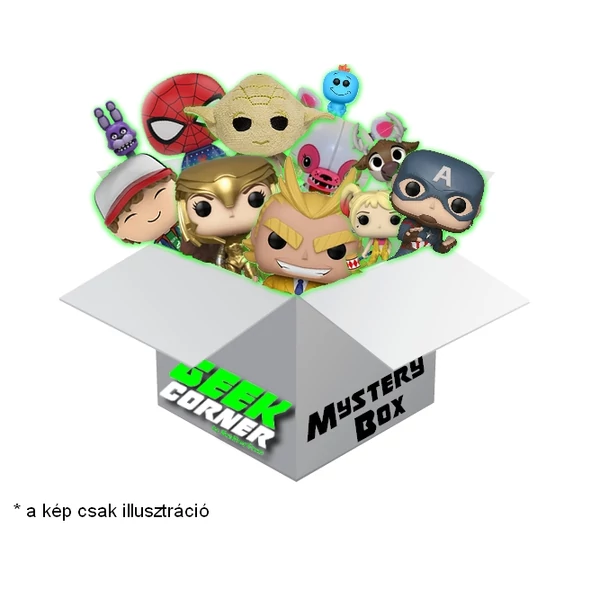 FUNKO PoP Mystery GEEKBOX meglepetés csomag x3 darabos