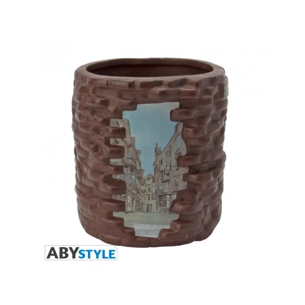 HARRY POTTER Diagon Alley Abszol út 3D bögre 500 ml
