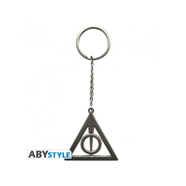 HARRY POTTER Deathly Hallows Halál ereklyéi 3D fém kulcstartó