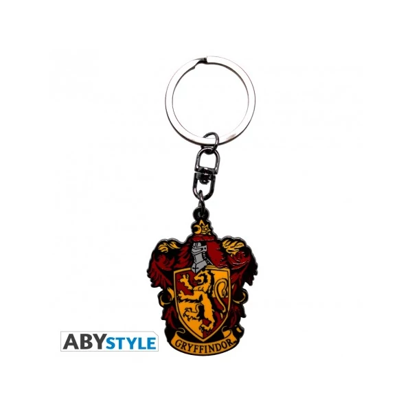 HARRY POTTER Gryffindor Griffendél fém kulcstartó