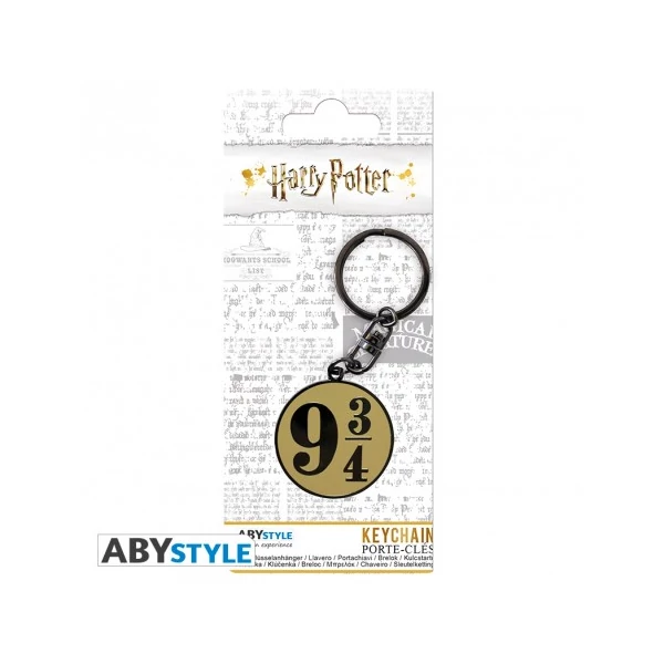 HARRY POTTER 9 és 3/4 platform vágány fém kulcstartó