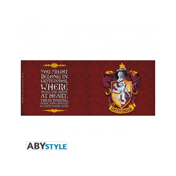 HARRY POTTER Gryffindor Griffendél 460 ml bögre