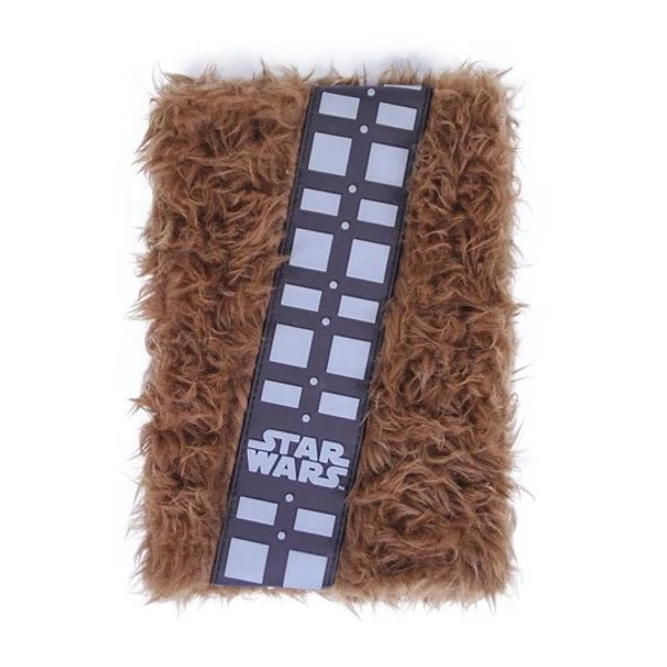 Star Wars Prémium Plüss jegyzetfüzet A5 Chewbacca