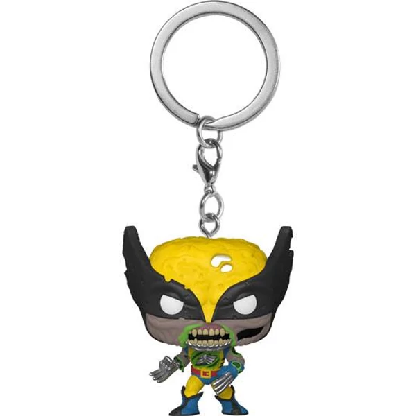 MARVEL Pocket Funko  POP! Kulcstartó figura Zombie Wolverine Rozsomák 4 cm