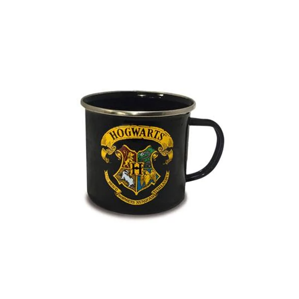 HARRY POTTER fém bögre Hogwarts Roxfort Logo 400 ml