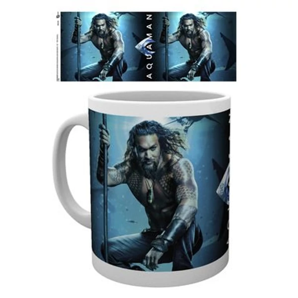 DC Comics Aquaman one sheet bögre 300 ml