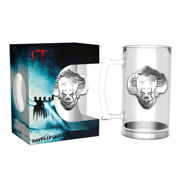 IT chapter 2 AZ Pennywise fém díszes üveg korsó 500 ml