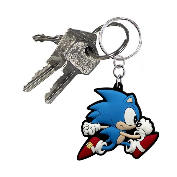 Sonic the Hedgehog Run PVC kulcstartó