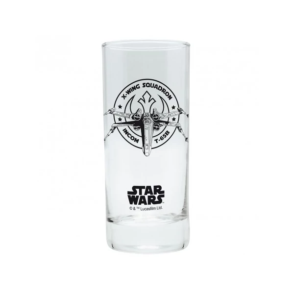 Star Wars Csillagok Háborúja X-wing üvegpohár 290 ml