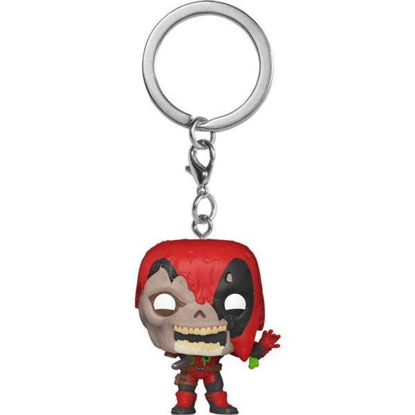 MARVEL Pocket Funko POP! Zombie Deadpool kulcstartó POP figura