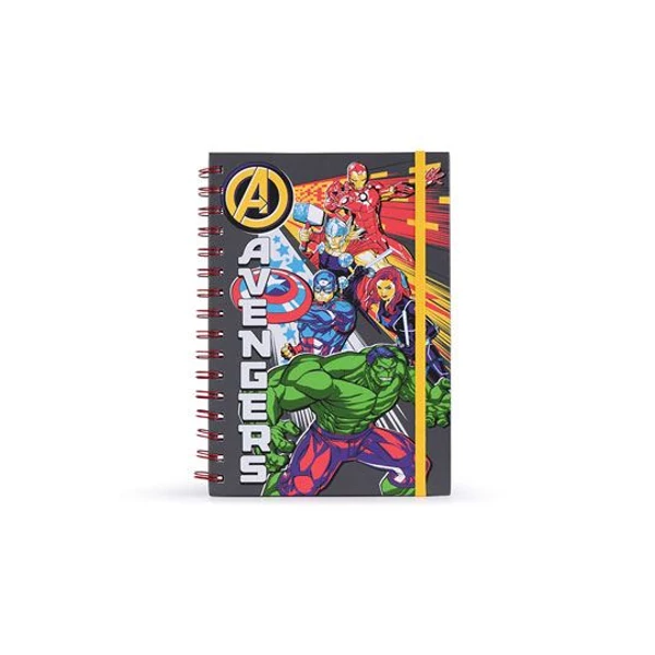 MARVEL Avengers spirálfüzet A5 méretű  (14,8 cm x 21 cm) jegyzetfüzet