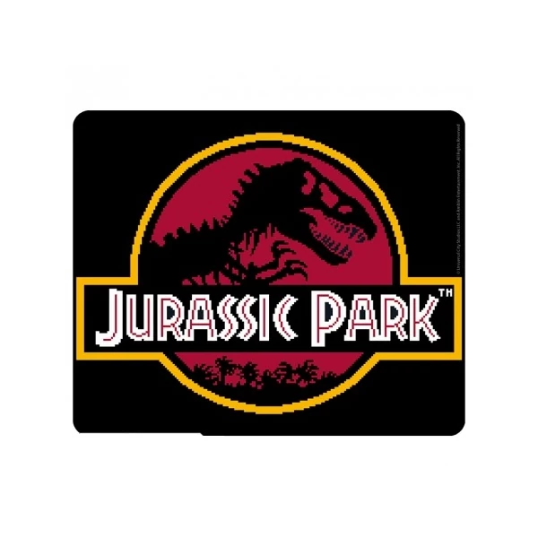 JURASSIC PARK flexi egérpad Pixel logo 23.5 x 19.5 cm