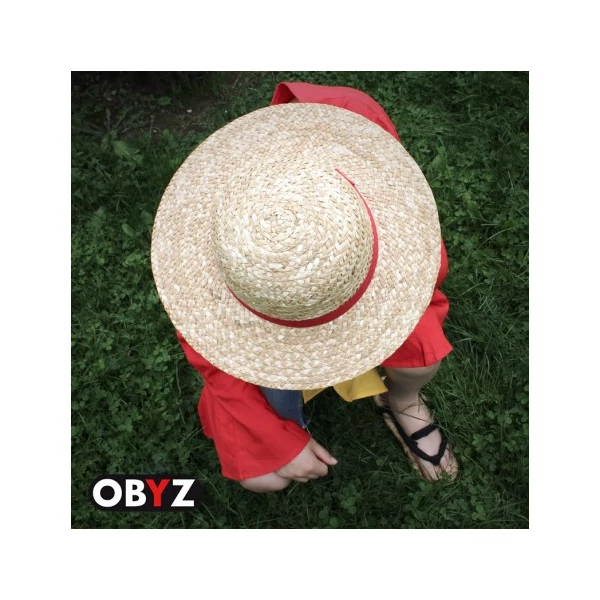 One Piece Luffy Straw hat szalma kalap 32 cm x 10 cm