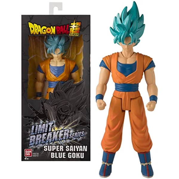 DRAGON BALL Super Limit Breaker series Super Saiyan Blue Goku nagyméretű mozgatható figura 30 cm