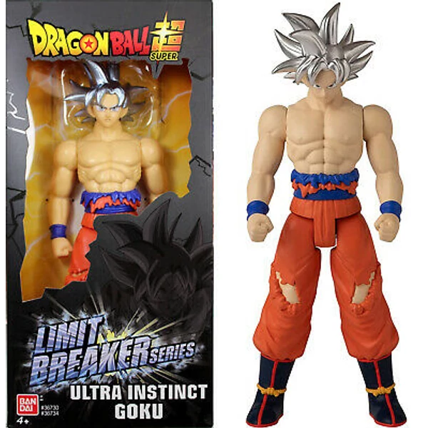 DRAGON BALL Super Limit Breaker Series Ultra Instinct Goku nagyméretű mozgatható figura 30 cm