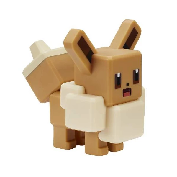 Pokemon Quest Eevee Pixel Art figura 10 cm