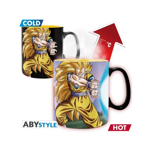 DRAGONBALL  DBZ/Kamehameha hőre változó bögre 460 ml