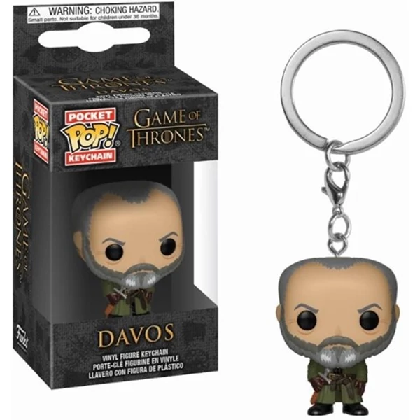 POP! Funko Pocket POP! Kulcstartó figura Game of Thrones Davos 4 cm