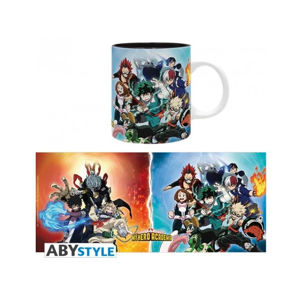 My Hero Academia Heroes vs. Villains bögre 320 ml