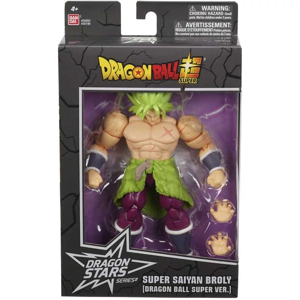 DRAGON BALL Super Dragon Stars mozgatható Super Saiyan Broly figura 18 cm