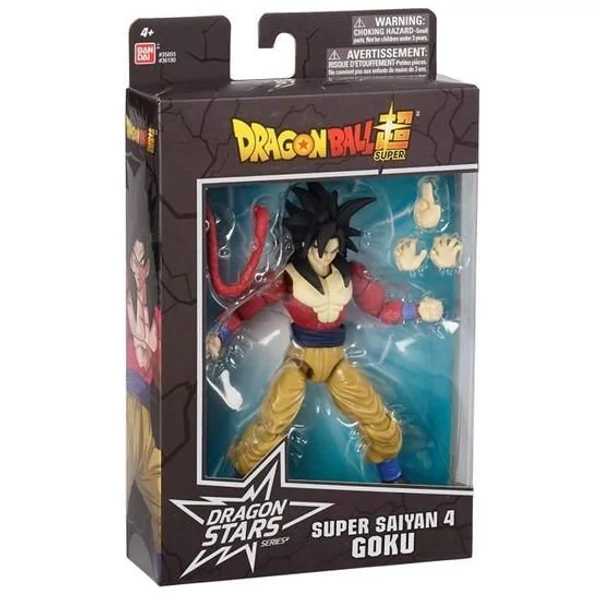 DRAGON BALL Super Dragon Stars Super Saiyan Goku 4 mozgatható figura 17 cm