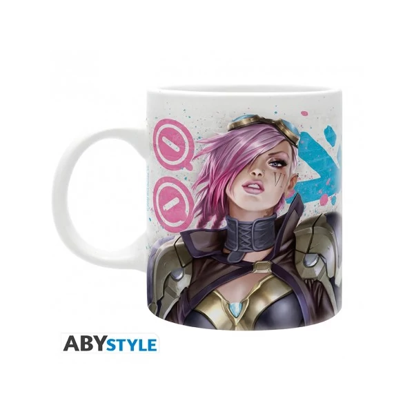 LEAGUE OF LEGENDS Vi vs Jinx bögre 320 ml