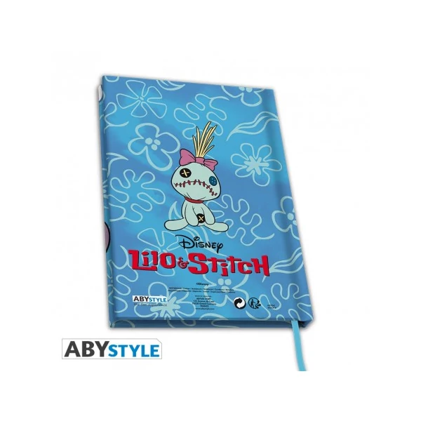 DISNEY Lilo & Stitch  A5 méretű vonalas jegyzetfüzet