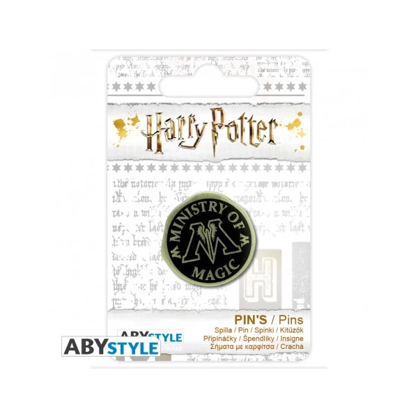 HARRY POTTER - Ministry of Magic fém kitűzőHARRY POTTER - Ministry of Magic fém kitűző