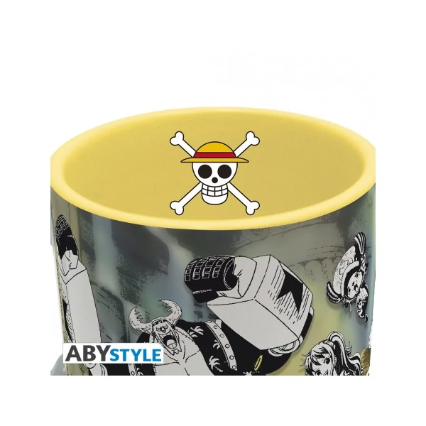 ONE PIECE Luffys crew & treasure bögre 320 ml