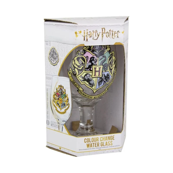 HARRY POTTER Hogwarts Roxfort színváltós díszpohár 300 ml