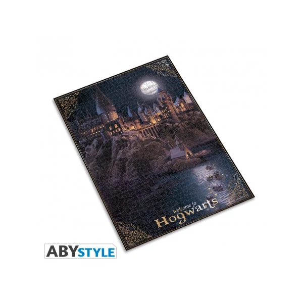 HARRY POTTER Hogwarts 1000 darabos puzzle kirakós társasjáték