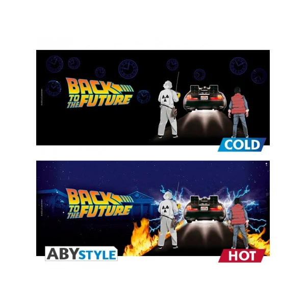 BACK TO THE FUTURE Vissza a jövőbe hőre változó bögre 460 ml