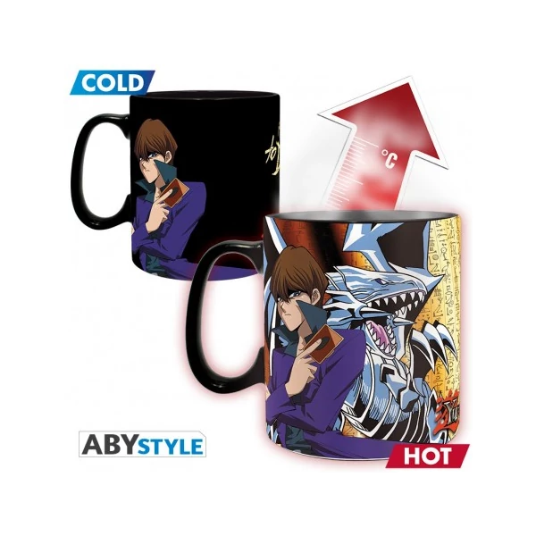 YU-GI-OH!  Yugi vs Kaïba hőre változó bögre 460 ml