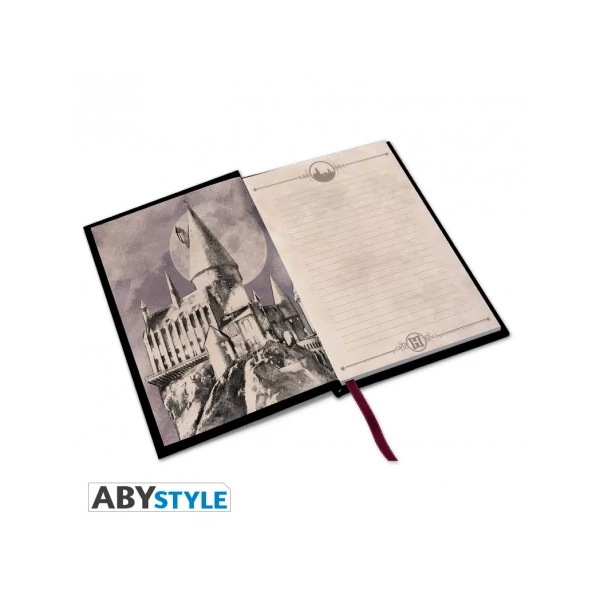 HARRY POTTER Hogwarts Roxfort premium A5 méretű notesz füzet