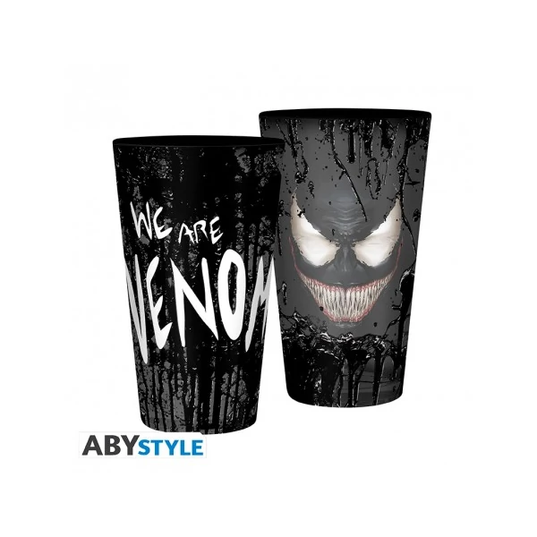 MARVEL Venom premium üvegpohár 400 ml