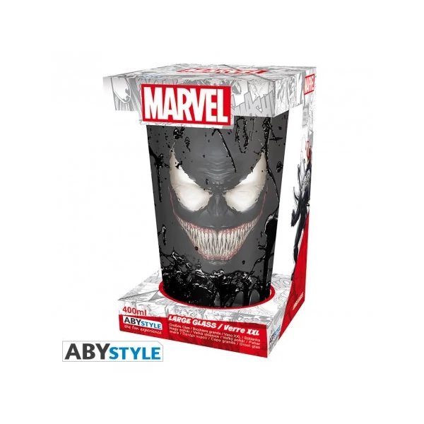 MARVEL Venom premium üvegpohár 400 ml